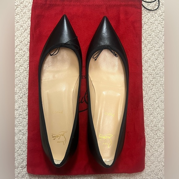 New Christian Louboutin pointed toe flats - Picture 2 of 7
